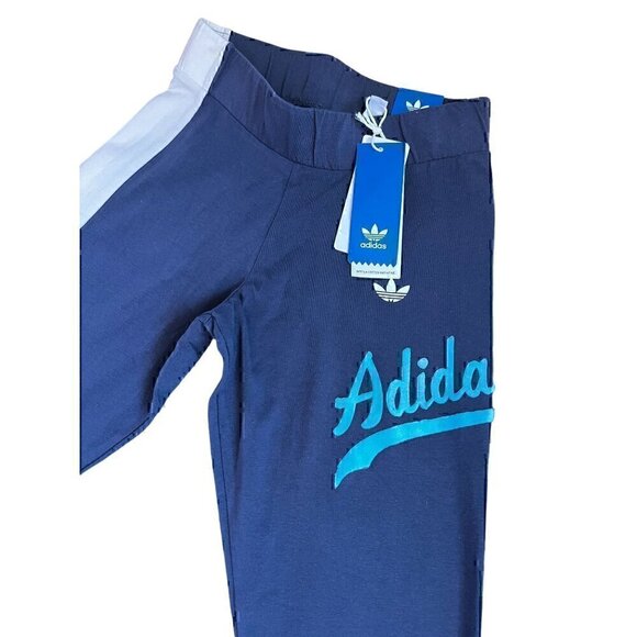 ADIDAS NWT WOMENS MID-RISE TIGHT FIT, FULL LENGTH STYLE, 93% COTTON, XSMALL - Picture 6 of 12